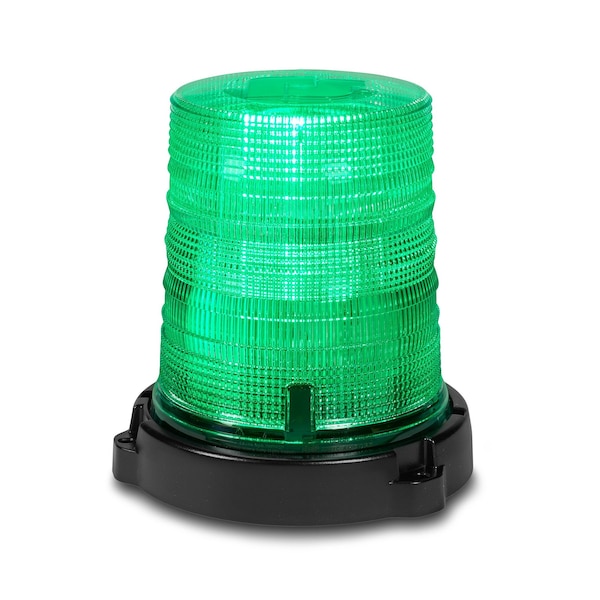 Federal Signal Spire(R) LED Beacon, Single Color - 100TD-G
