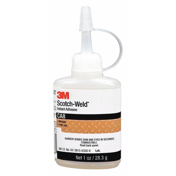 3M Instant Adhesive Surface Activator, Scotch-Weld CA8 Series, 12 PK - CA8