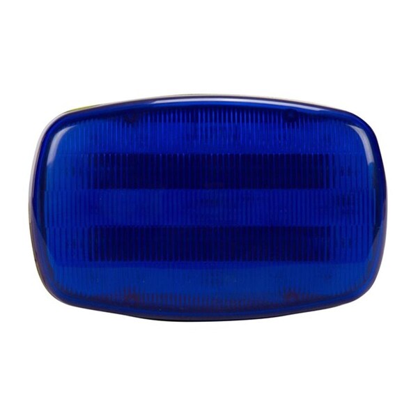 Newalthlete 18 LED Battery Powered Strobe Light, Dual Magnetic Base, Continuous or Strobe Output - Blue - NE2609425
