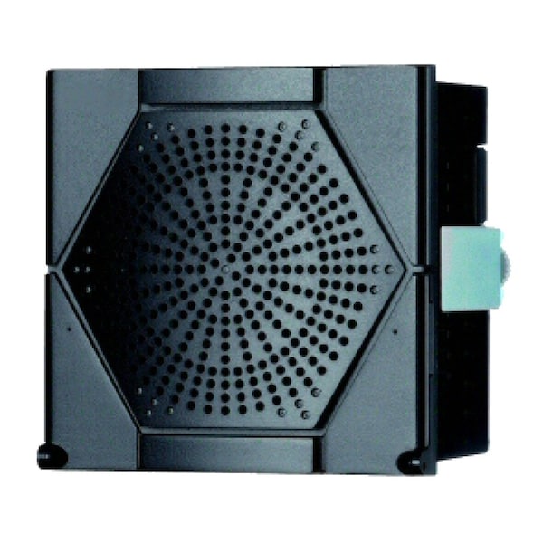 Schneider Electric Electronic alarm, Harmony XVS, black, NPN, mounting support DIN 96, 0.96dB, 16tones, 4 channels, 12.24V AC DC - XVS96BMBN