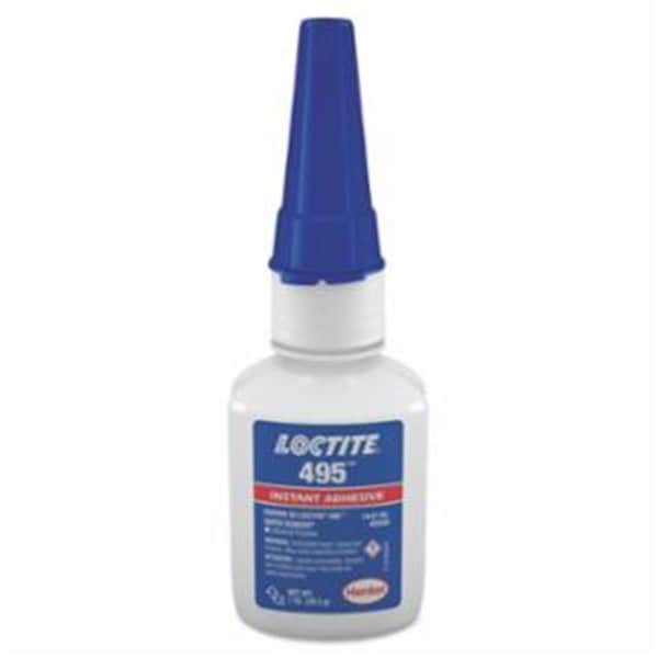 Loctite 1 oz 495 Super Bonder Instant Adhesive, Clear - 442-135467