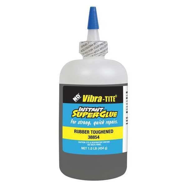 Vibra-Tite Instant Adhesive, 388 Series, Clear, 0.06 oz, Tube - 38854