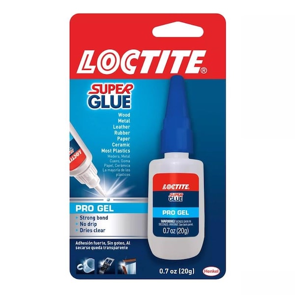 Loctite Loctite Super Strength Ethyl Cyanoacrylate Clear Super Glue 0.7 oz - 2802445