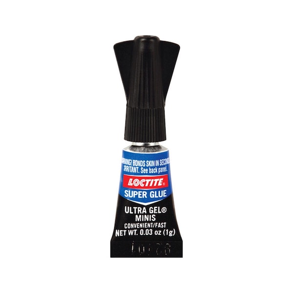 Loctite Loctite Ultra Gel Minis High Strength Ethyl Cyanoacrylate Clear Super Glue 0.1 oz - 1906107