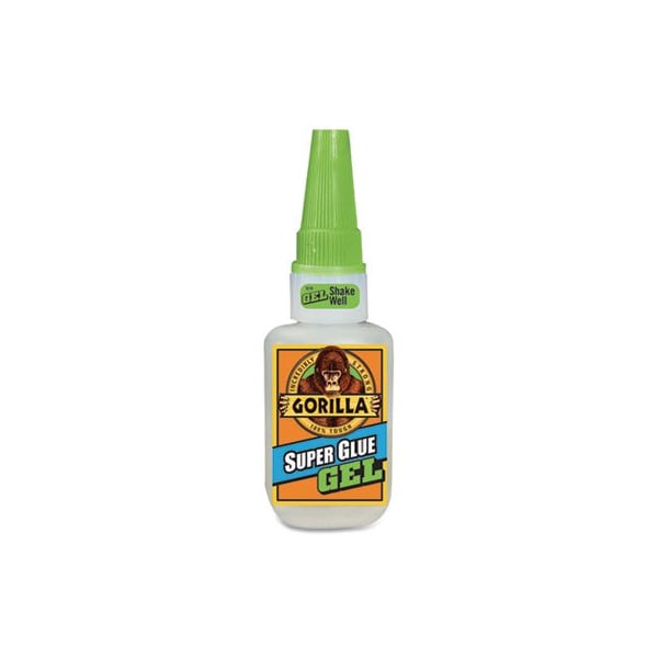 Gorilla Glue Gorilla, SUPER GLUE GEL, 0.53 OZ, DRIES CLEAR, 4PK - 7807301CT