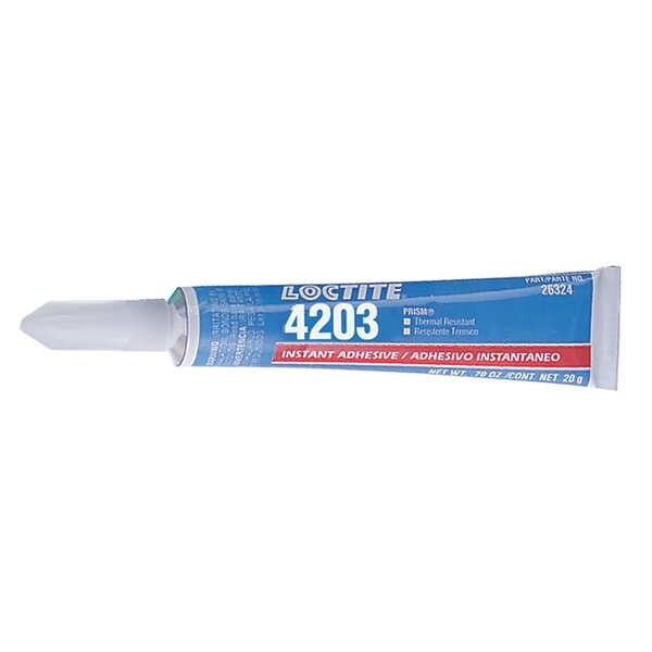 Loctite Instant Adhesive, 4203 Series, Clear, 0.7 oz, Tube - 232837