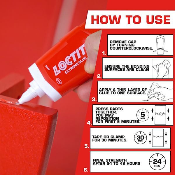 Loctite Spray Adhesive, Orange, 148.5 lb, Cylinder - 2627062
