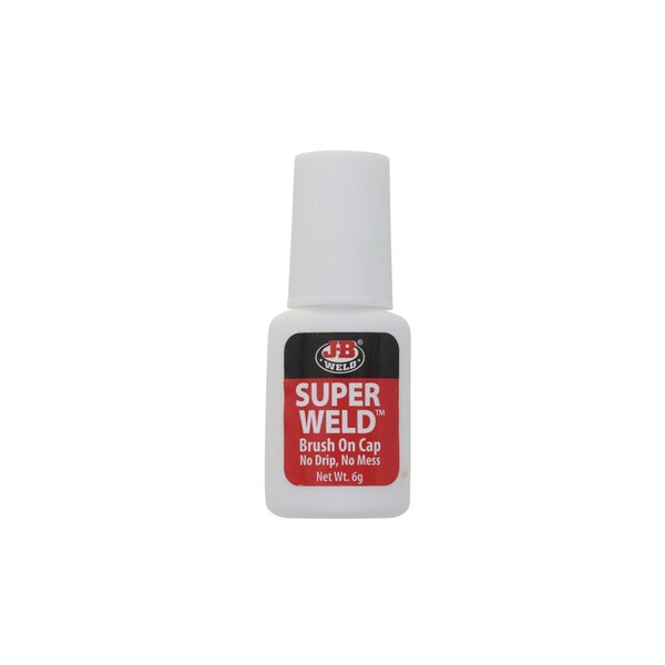 J-B Weld Super Glue Brush On SuperWeld High Strength Glue 0.2 gm Clear - 33106