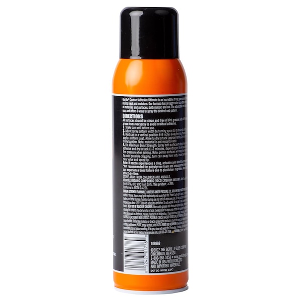 Gorilla Glue Gorilla Ultimate High Strength Contact Adhesive 12.2 oz - 109852