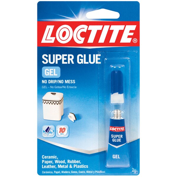 Loctite Loctite Super Glue Super Strength Ethyl Cyanoacrylate Clear Glue 2 gm - 235495