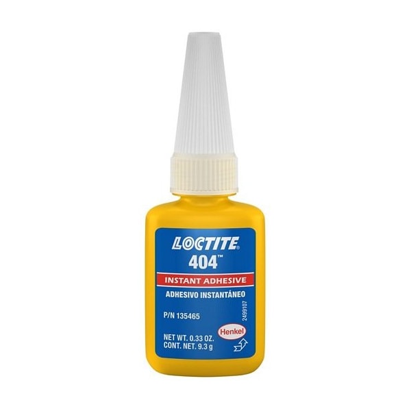 Henkel General Purpose Instant Adhesive, O-Ring, Bottle, Viscous Liquid - 404 1/3OZ IDH 135465