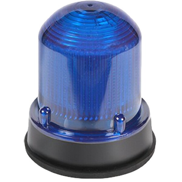 Edwards Signaling 125  LED, Flash Blue, 120VAC - 125LEDFB120AB