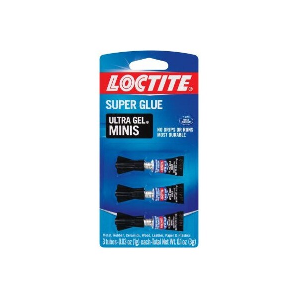 Henkel Super Glue UGel, 1 Gram, Pack of 3 - 1906107