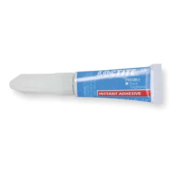 Loctite Instant Adhesive, 409 Series, Clear, 0.1 oz, Tube - 233744