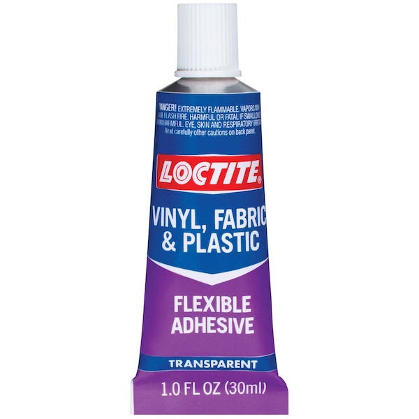 Loctite Loctite Vinyl, Fabric & Plastic High Strength Polyurethane Clear Flexible Adhesive 1 oz - 1360694