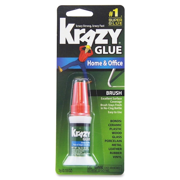 Krazy Glue Epoxy Adhesive, Krazy Glue Series, Clear, Dual-Cartridge - KG94548R