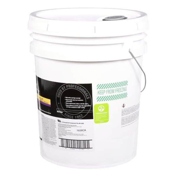 3M Contact Cement, 30NF Series, Clear, 5 gal, Pail - 21182