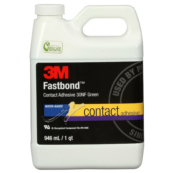 3M Epoxy Adhesive, 30NF Series, Gray, 1 qt, Can - 30NF