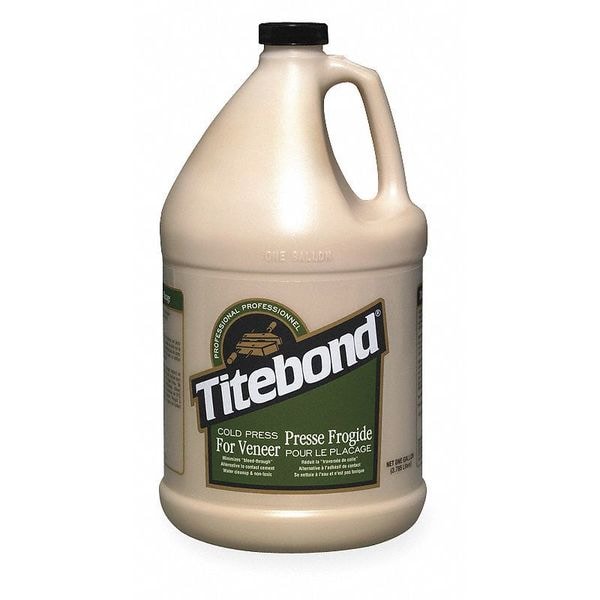 Titebond Glue, Cold Press Veneer Series, Tan, 15 to 20 min Full Cure, 1 gal, Jug - 5176