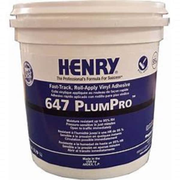Henry Henry 647 PlumPro Fast-Track, Roll-Apply Vinyl Adhesive 1 GAL - 647 1 GAL