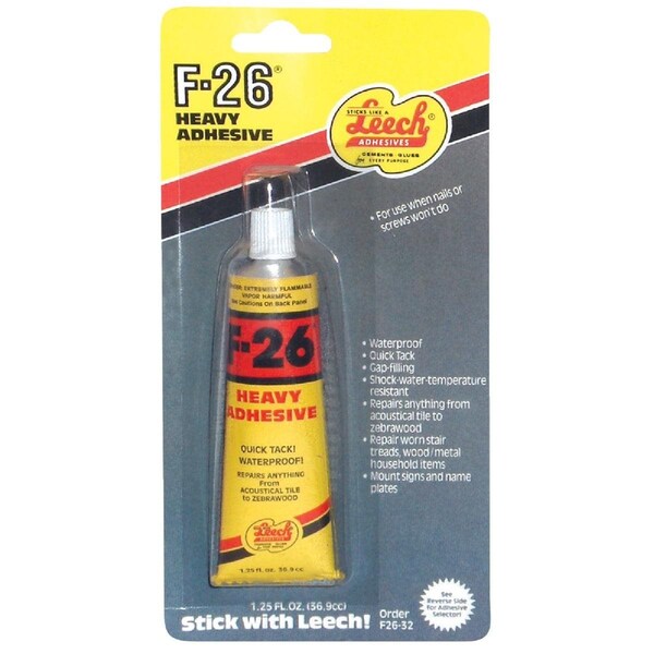 Leech Adhesives Leech F-26 1.25 Oz. Construction Adhesive - F26-32