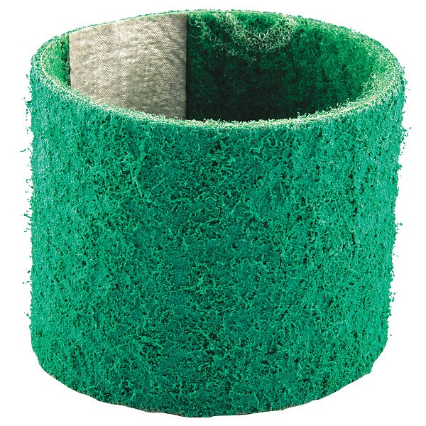 Norton Abrasives Surface-Conditioning Belt, 3 in W, 10 11/16 in L, Non-Woven, Aluminum Oxide, Not Applicable Grit - 66623333656