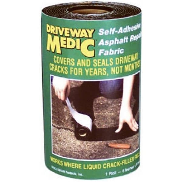Cofair Products Cofair Products 609MD 6 in. x 9 ft. Self-Adhesive Asphalt & Blacktop Driveway Repair Fabric - 463927