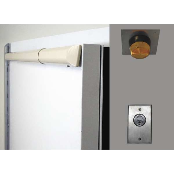 Securitech Door Alarm Kit, LH, For 36" to 42" W Doors - LISA-KIT3642-LH