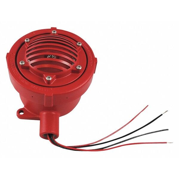 Federal Signal Horn, 99db at 10 ft., 3/4" NPT Pipe Mount - FHEX-24SMR