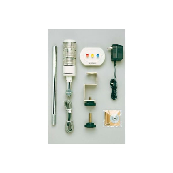 Patlite Usa Corporation Patlite  3-In-One Manual Control Signal Tower Kit, Red Amber/Green Light, DC24V - HSST-3M2-RYG