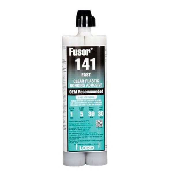 Lord Fusor Adhesives Fusor Clear Plastic Bonding Adhesive Fast - 66623390962