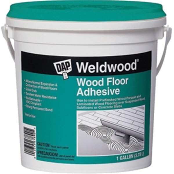 Dap 25136 4 Gallon Wood Floor Adhesive - Off White - 70798251366