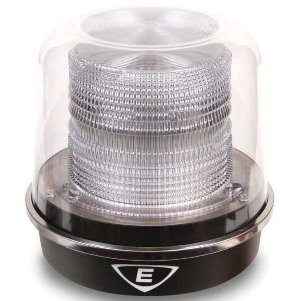Edwards Signaling Warning Light, LED, White, 120 VAC - 94PLEDMW120AB