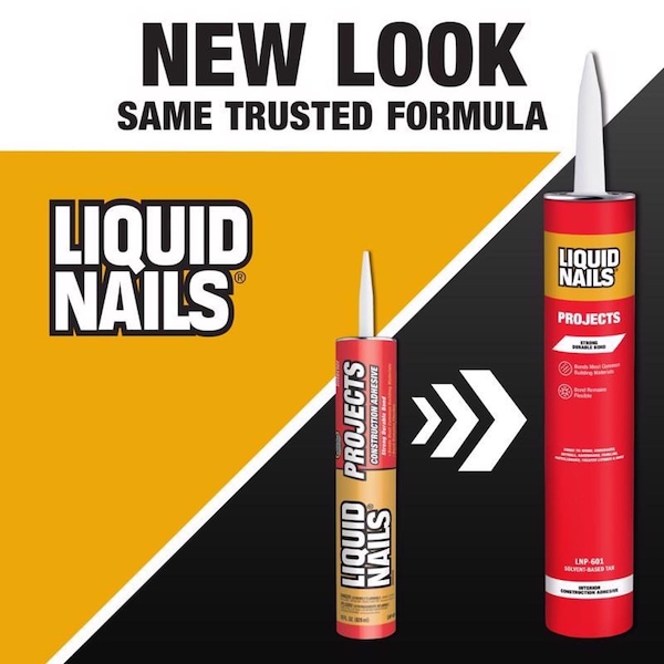 Liquid Nails Liquid Nails Project Synthetic Rubber Construction Adhesive 28 oz - LNP-601 28