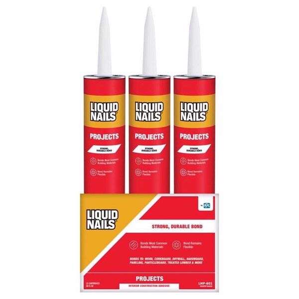 Liquid Nails Liquid Nails Project Synthetic Rubber Construction Adhesive 28 oz - LNP-601 28