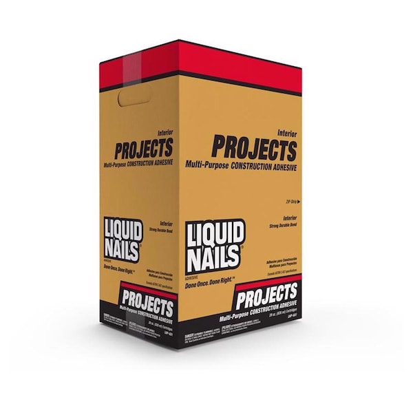 Liquid Nails Liquid Nails Project Synthetic Rubber Construction Adhesive 28 oz - LNP-601 28