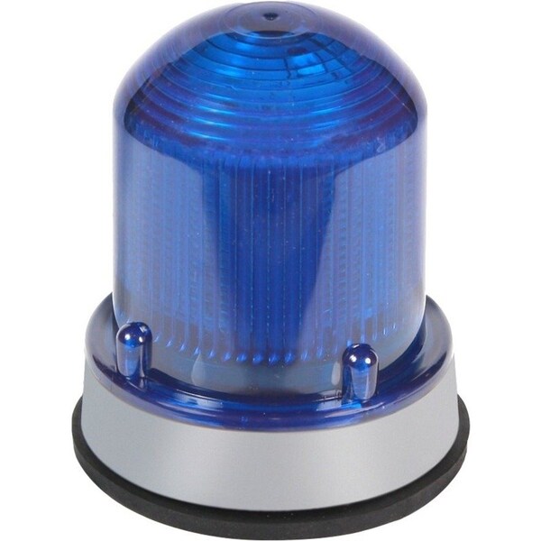 Edwards Signaling Warning Light, LED, 24VDC, Blue, 65 FPM - 125XBRMB24D