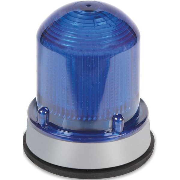 Edwards Signaling Warning Light, LED, 24VDC, Blue, 65 FPM - 125XBRMB24D