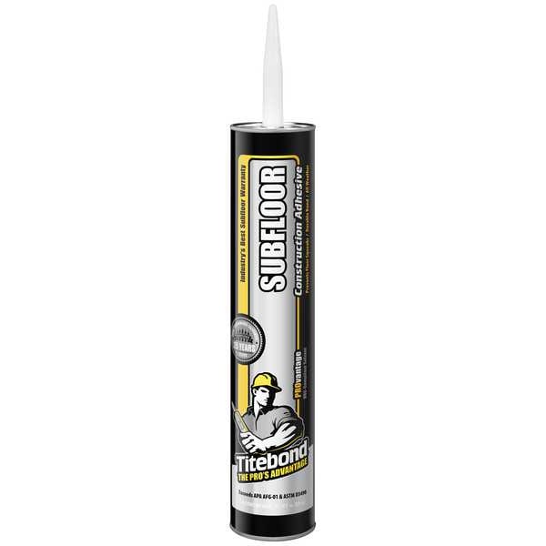 Titebond Epoxy Adhesive, PROvantage Subfloor Series, Clear, 28 oz, Dual-Cartridge - 5482