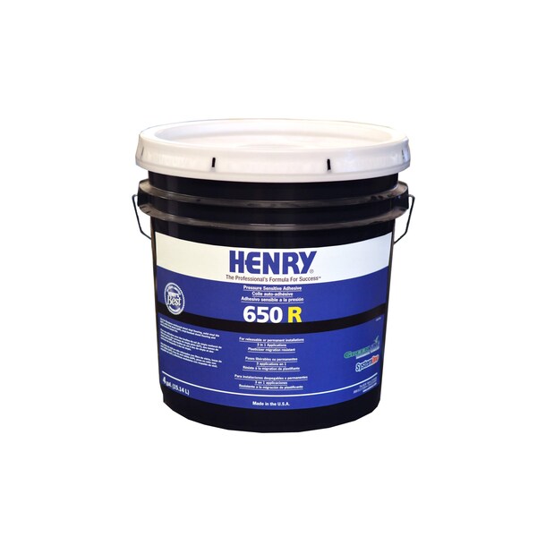 Henry Henry 650R Releasable Bond Pressure Sensitive Adhesive 4 GAL - 650R 4 GAL