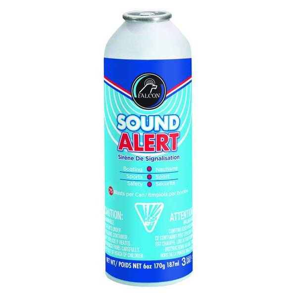 Falcon Safety Personal Safety Horn, 120db, Metal Horn - FSA6R
