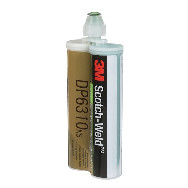 3M Epoxy Adhesive, DP6310NS Series, Clear, Dual-Cartridge - DP6310NS