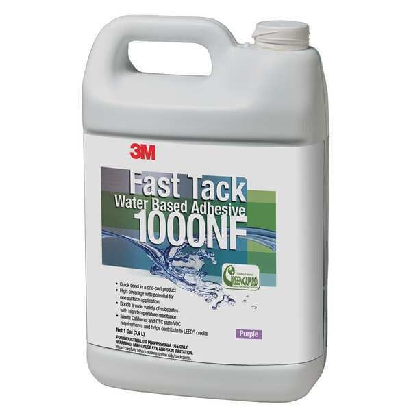 3M Construction Adhesive, 1000NF Series, Purple, 5 gal, Pail - 62423475318