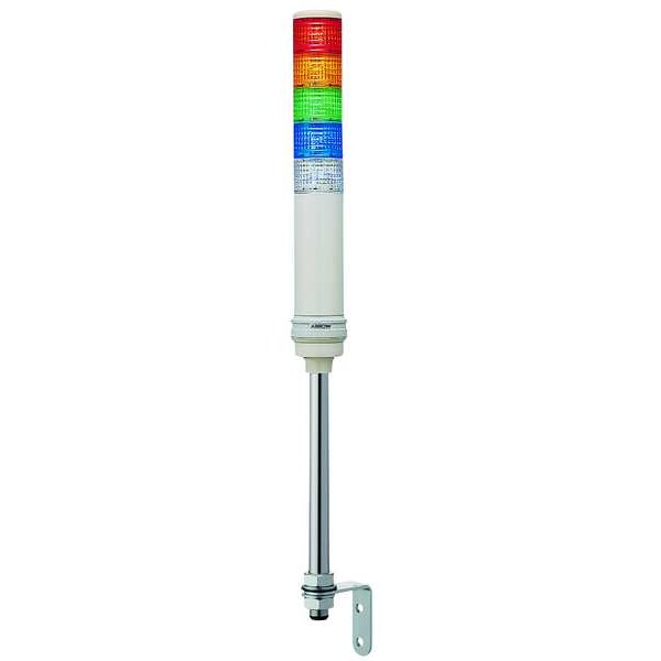 Schneider Electric Tower Light, 60mm, 0.17A, Rd, Org, Gr, Bl, Clr - XVC6B55S