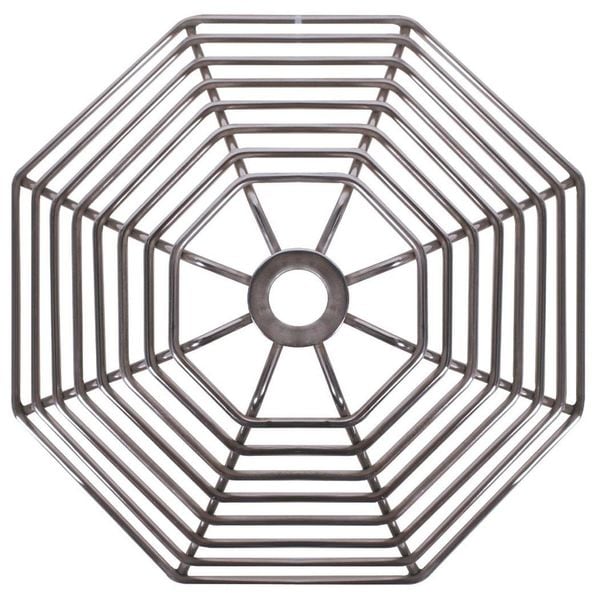 Safety Technology International Smoke Detector Guard, SS Wire, Flush - STI-9609-SS