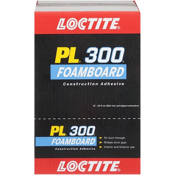 Loctite Loctite PL 300 Foamboard Acrylic Latex Construction Adhesive 28 oz - 1421930