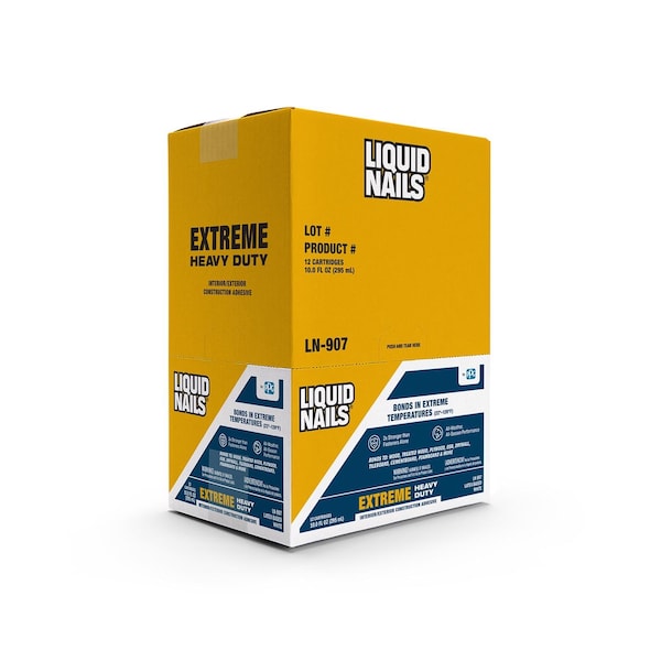 Liquid Nails Liquid Nails Extreme Heavy Duty Acrylic Latex Construction Adhesive 10 oz - LN-907