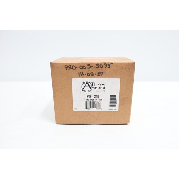 Atlas Sound VARI-TAP SPEAKER HORNS, SIRENS AND BUZZER - PD-30T