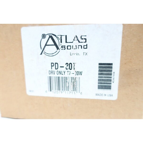 Atlas Sound VARI-TAP SPEAKER HORNS, SIRENS AND BUZZER - PD-30T