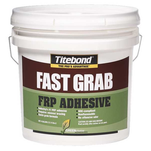 Titebond Wood Glue, GREENchoice Fast Grab FRP Series, Tan, 16 oz, Bottle - 4054
